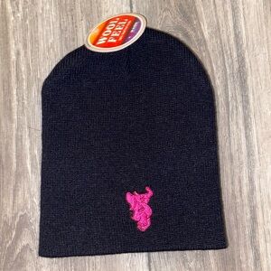 5 for $30! Pink Elephant beanie black pink winter ski snowboarding
